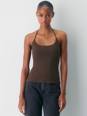 Aritzia Original Contour Grace Halter Top